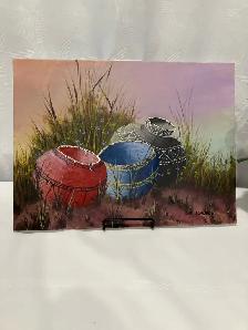 Native American pottery painting