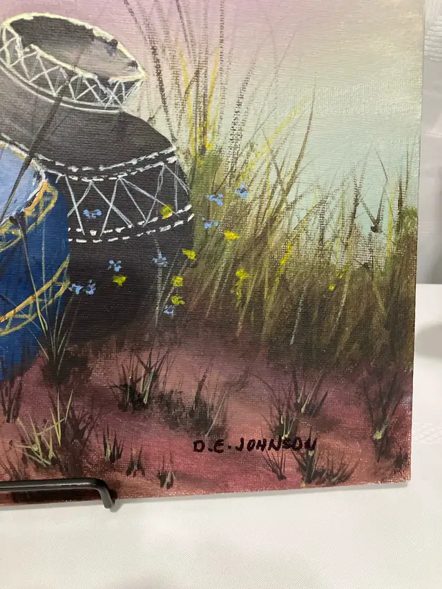 Native American pottery painting - Photo 2