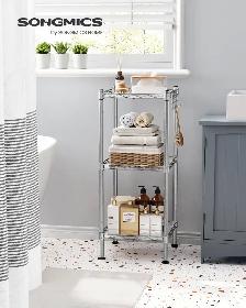 3-Tier Space-Saving Metal Storage Shelf - Photo 2