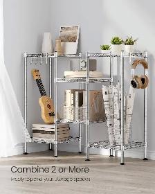 3-Tier Space-Saving Metal Storage Shelf - Photo 5