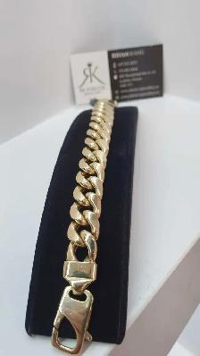 10k yellow gold bracelet # 356_5 - Photo 2