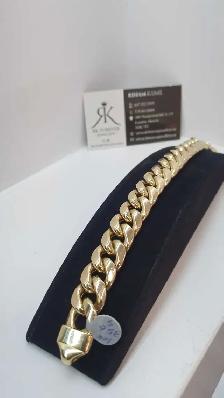 10k yellow gold bracelet # 356_5 - Photo 3