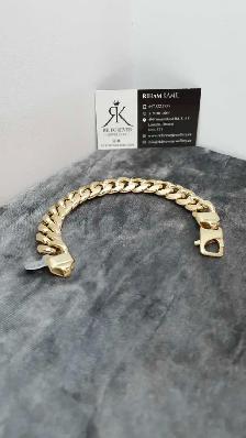 10k yellow gold bracelet # 356_5 - Photo 4