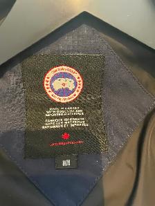 Manteau Canada goose modèle lorette bleu marine grandeur médium - Photo 7