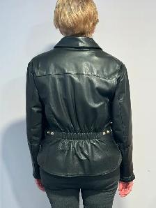 Ladies Leather Motorcycle Jacket  Cruiser by Safari – Size Small