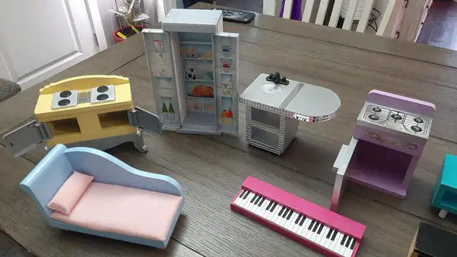 1/6 SCALE WOODEN DOLL FURNITURE! UNIQUE DEAL! - Photo 3