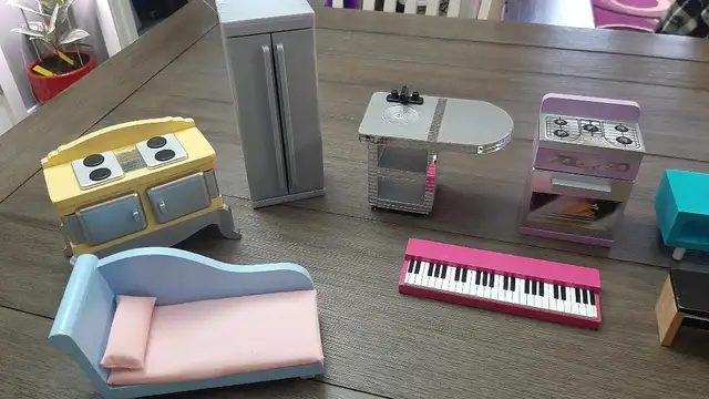 1/6 SCALE WOODEN DOLL FURNITURE! UNIQUE DEAL! - Photo 5