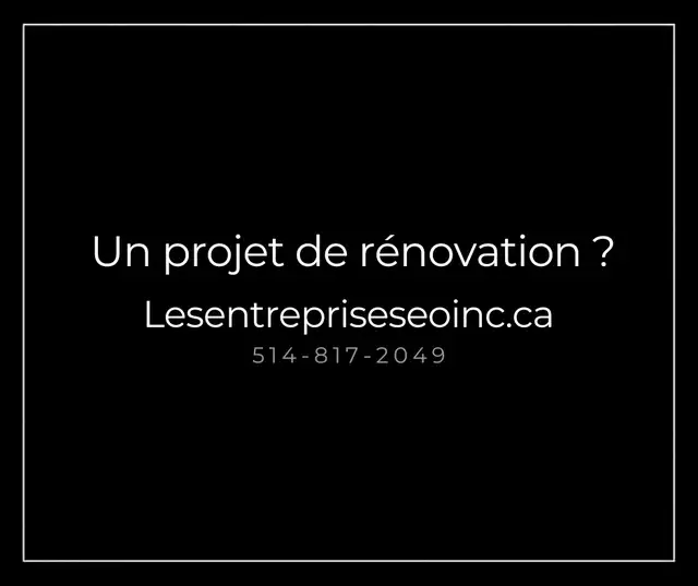 Rénovation / construction / salle de bain