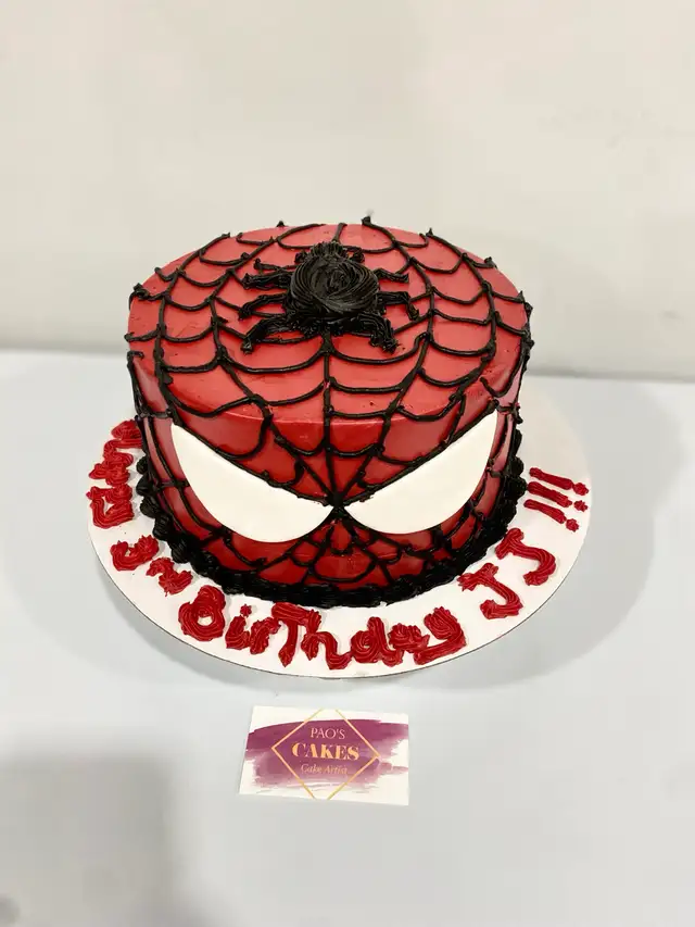 Spiderman cakes, avenger birthday cake