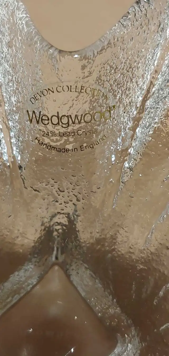 Wedgwood Crystal Bowl Vintage - Photo 7