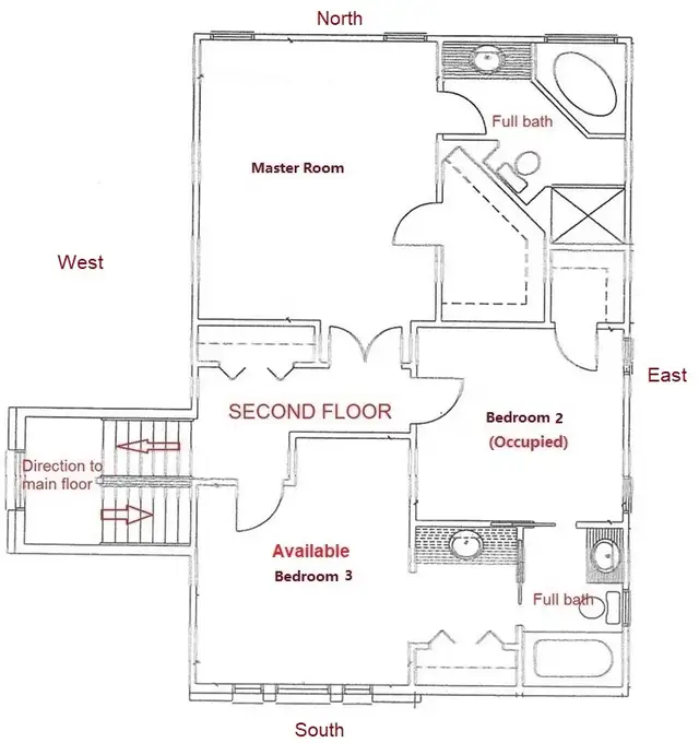 Room for rent (large room / beautiful home / great location) - Photo 4