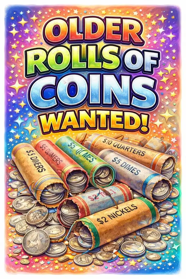 Wanted older rolls of coins