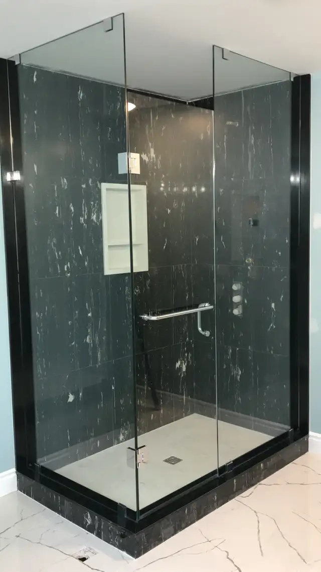 FRAMELESS SHOWER GLASS ENCLOSURES BATHTUB SLIDING GLASS DOOR ETC - Photo 3