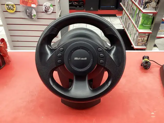 volant de jeux Microsoft sidewinder precision racing wheel