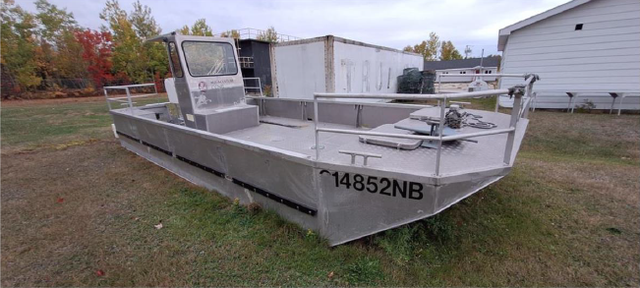 Barge en aluminium construction 2007 10'24' - Photo 2