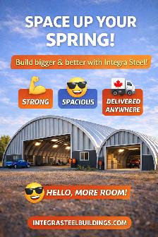 Steel Quonset Buildings - Calgary and Area