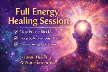 1:1 Energy Healing Session – Deep Block Clearing – Online