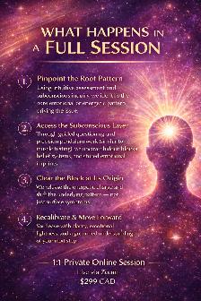 1:1 Energy Healing Session – Deep Block Clearing – Online - Photo 2