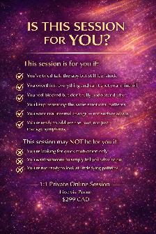 1:1 Energy Healing Session – Deep Block Clearing – Online - Photo 3