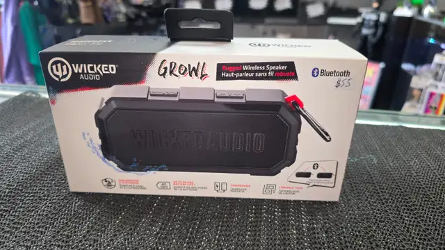 Wicked Audio Growl Bluetooth Speaker (NIB)