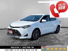 2018 Toyota Corolla LE No Accidents Low Kms Lane Keep Assist Fro