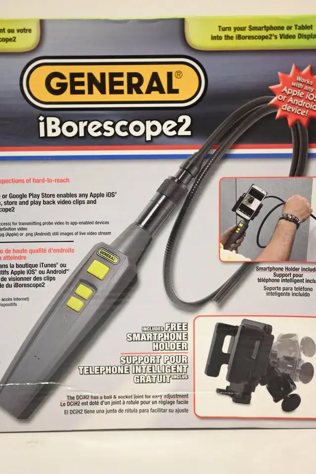 Video Inspection General iBorescope DCiS2 WiFi iPhone Ipad NEW - Photo 2