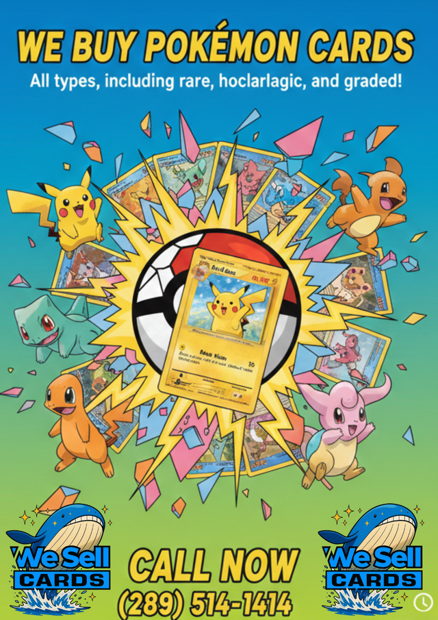 POKEMON COLLECTIONS WANTED - SEALED/SLABS/RAW - SAME DAY CASH