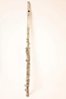 Flute Student Alpine Model AL226 Made in USA Silver Plated Flute - Photo 5