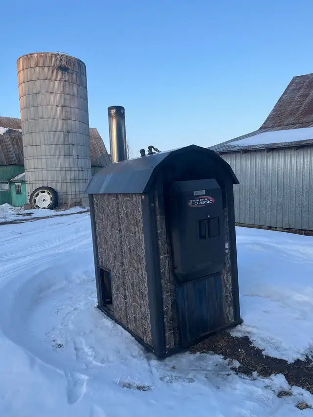 Out door wood boiler