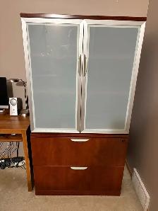 lateral solid wood  filing cabinet