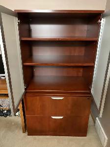 lateral solid wood  filing cabinet - Photo 2