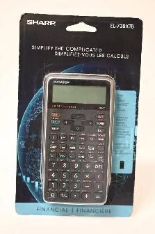 Financial Calculator Sharp EL-738XTB 10-Digit Fully Featured NEW