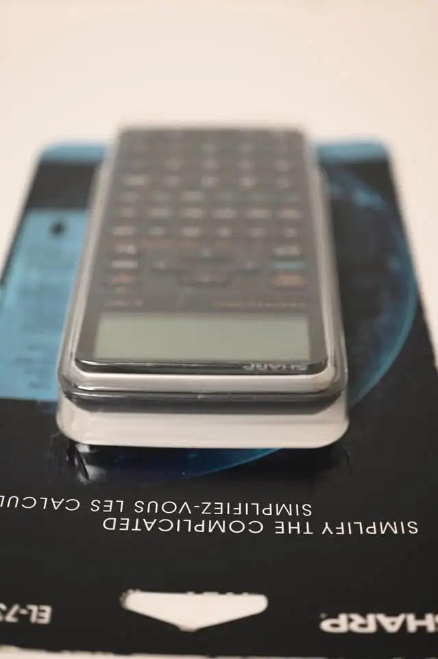 Financial Calculator Sharp EL-738XTB 10-Digit Fully Featured NEW - Photo 2
