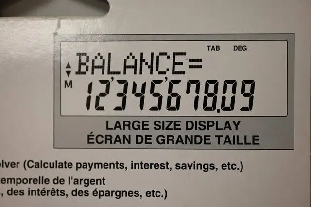 Financial Calculator Sharp EL-738XTB 10-Digit Fully Featured NEW - Photo 6