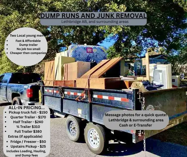 Lethbridge junk Removal