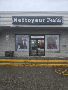 À VENDRE – Nettoyeur établi depuis plus de 30 ans