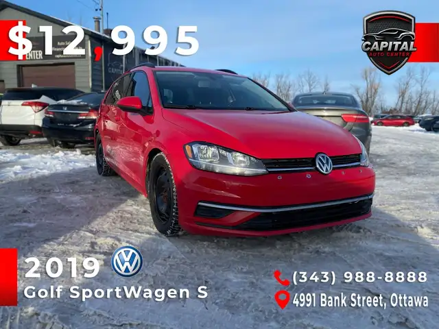 2019 Volkswagen Golf SportWagen S
