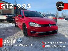 2019 Volkswagen Golf SportWagen S
