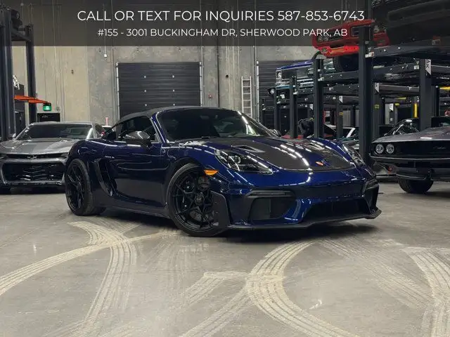 2025 Porsche 718 Spyder RS | Weissach Package | Carbon Bucket