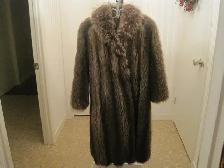 Beau manteau de fourrure long – chat sauvage (femme) / Wildcat f