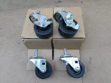 Heavy Duty 3' (60mm) casters with 1/2' (10mm) stud mount - Photo 6