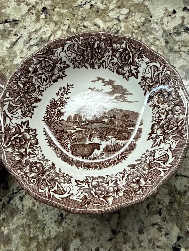 Romantic England dishes