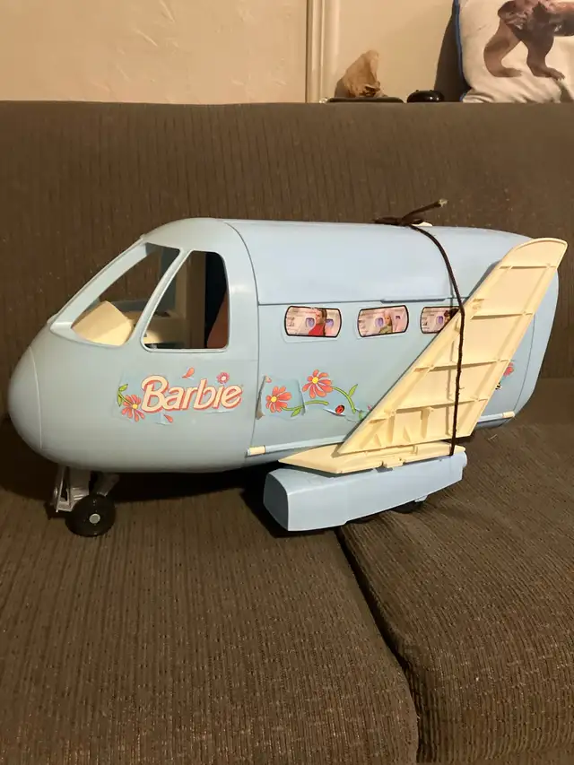 Vintage Barbie Airplane