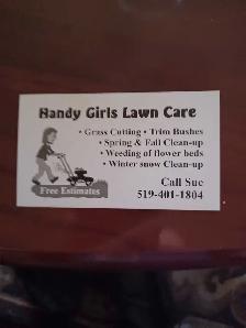 Handygirls Lawn Care