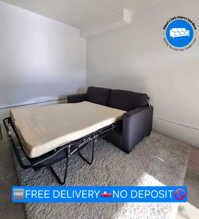 FREE DELIVERY BenchCraft 2 Seater Pullout Sofabed/Loveseat Sofa