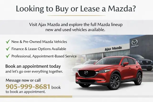 Looking to Buy or Lease a Mazda? | New & Pre-Owned Inventory