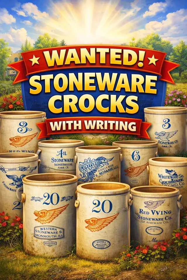 WANTED STONEWARE CROCKS