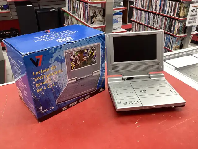 Lecteur dvd portatif V7