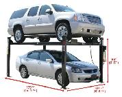 SUPER 4 Post Car Lift, Parking Lift, Storage Lift 8000lb-MB