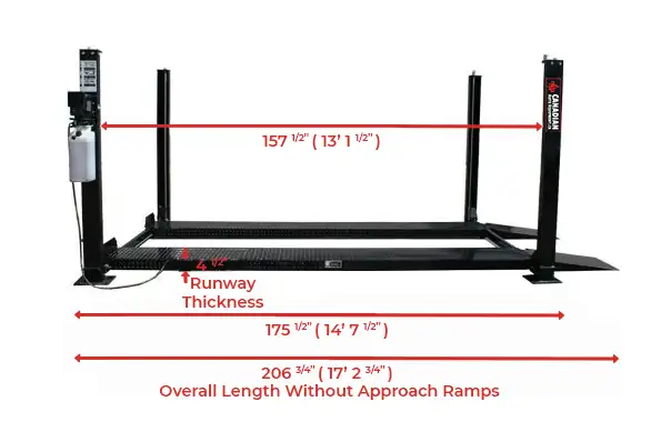 SUPER 4 Post Car Lift, Parking Lift, Storage Lift 8000lb-MB - Photo 9
